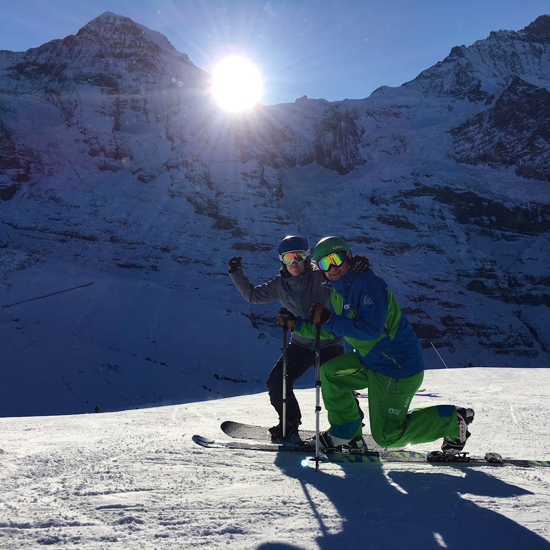 Perfekte Verhaeltnisse bereits zum Saisonstart am 18 November in Grindelwald Wengen