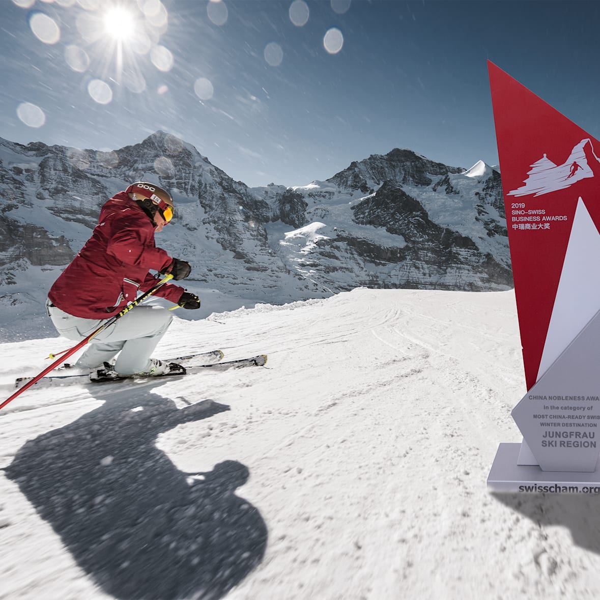 Sino Swiss Business Award Picture Jungfrau Ski Region