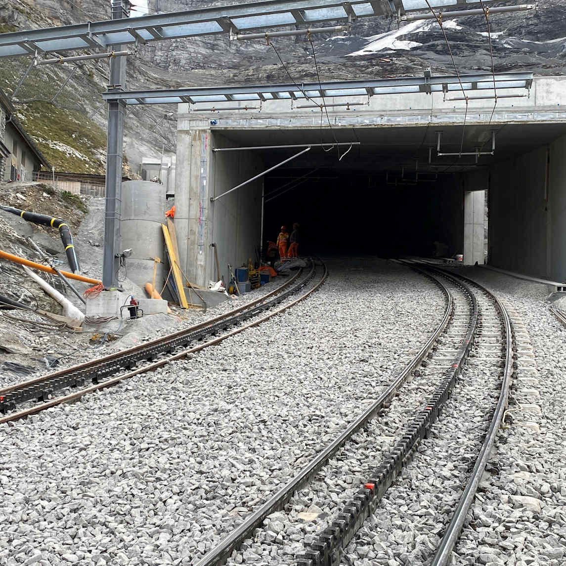 Gleisverlegen Eigergletscher 2 