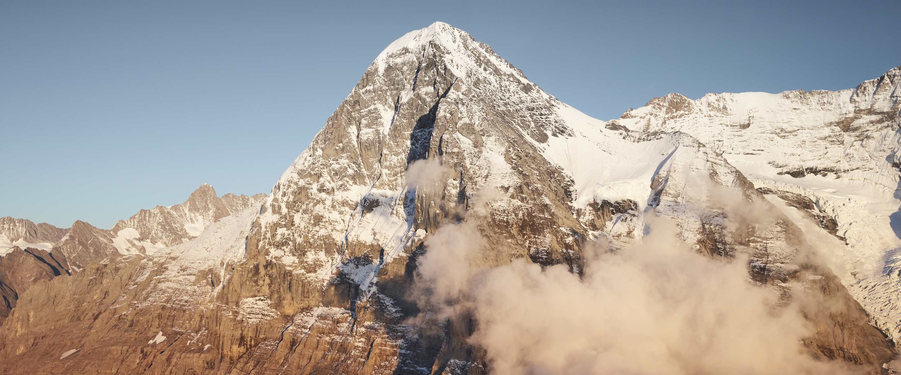 Eigernordwand Panorama Sommer