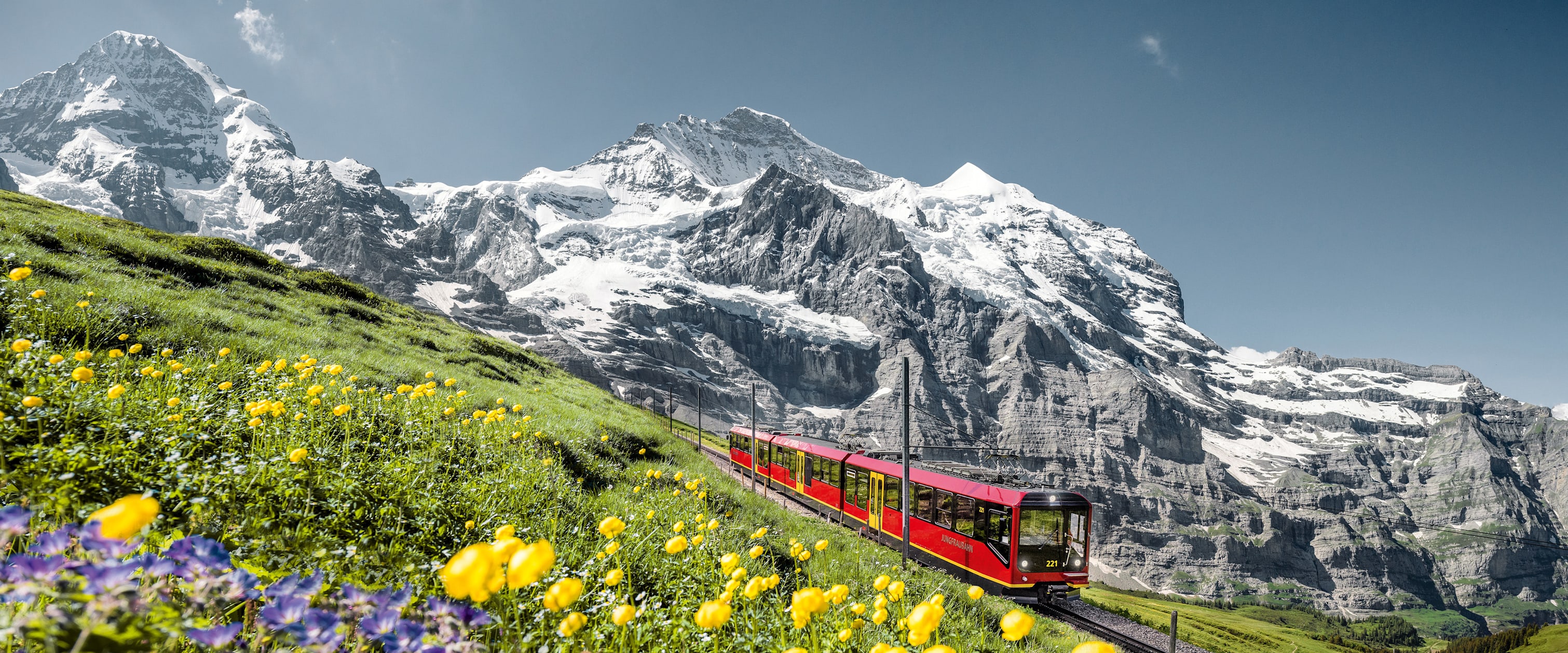 Jungfrau Railway moench jungfrau summer 03