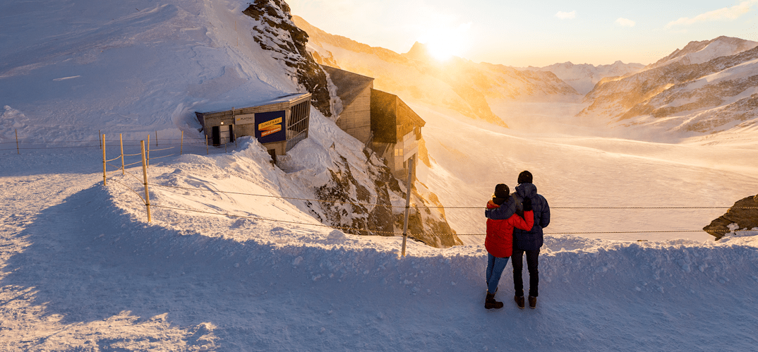 Lever de soleil Jungfraujoch-Top of Europe