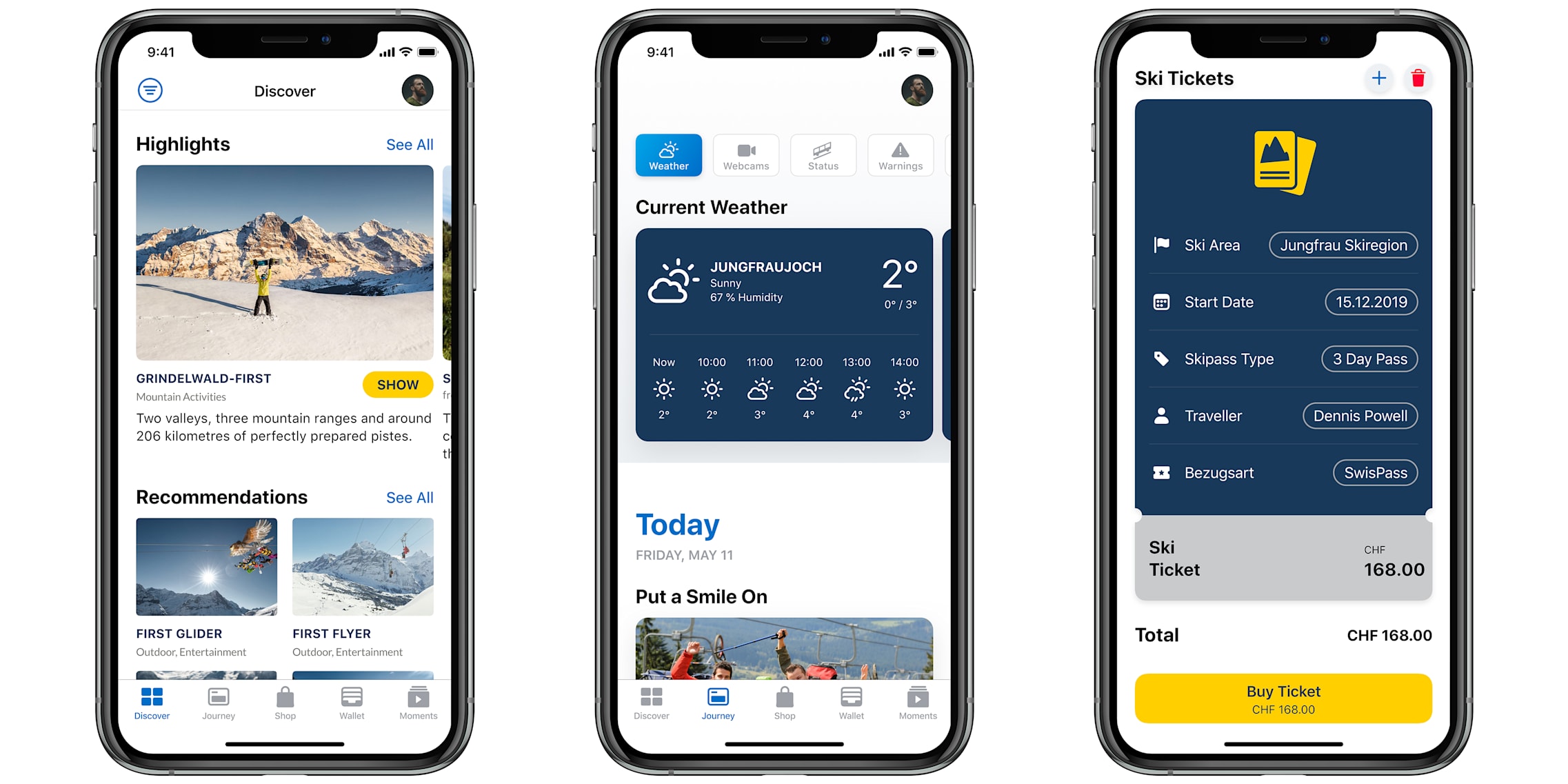 Jungfrau App Preview