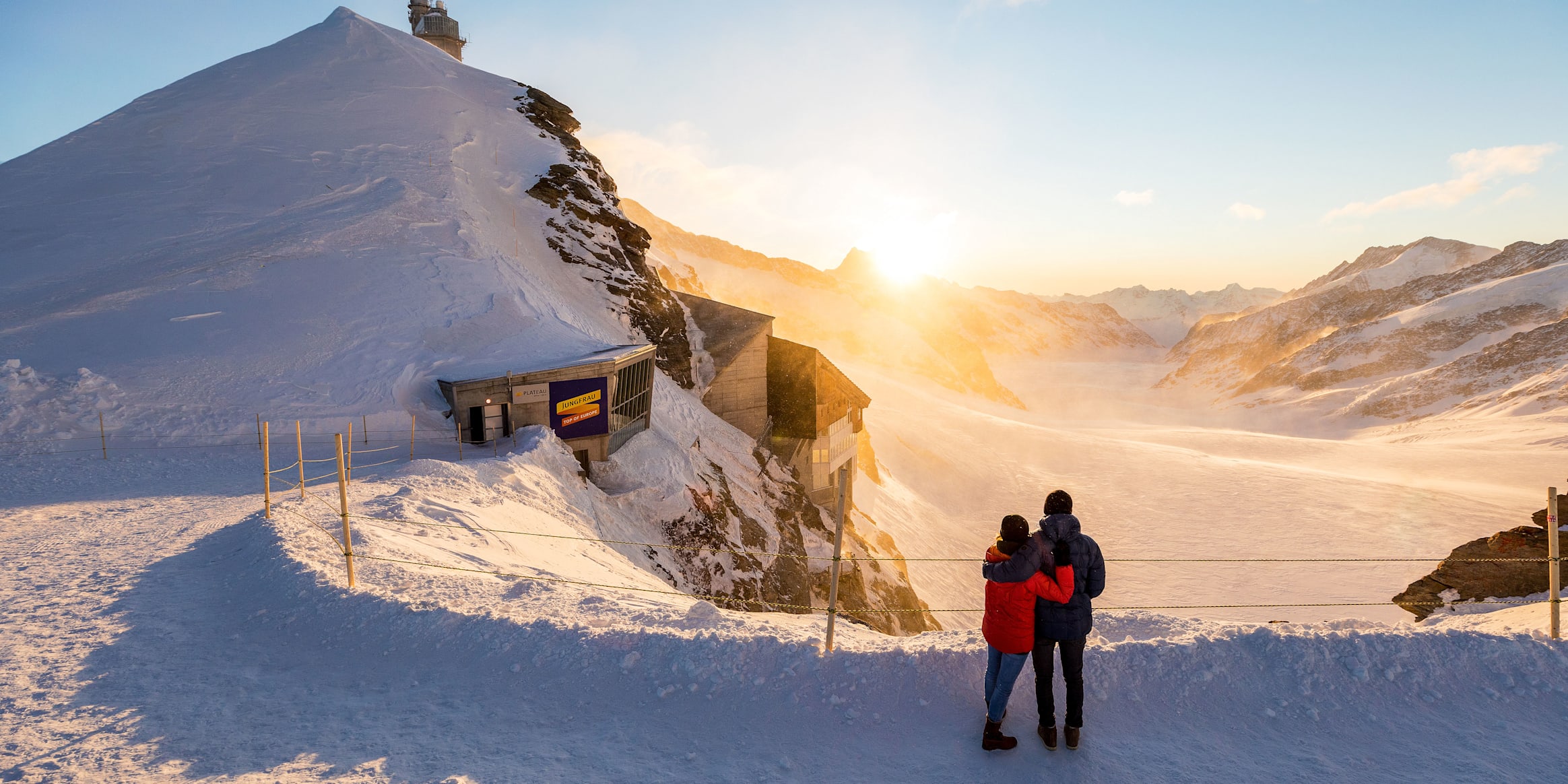 Abend-Morgenstimmung, Erlebnisse-Aktivitaeten, Jungfraujoch, Jungfraujoch-Top-of-Europe, Plateau, Sommer, Verhältnisse, Winter, jungfrau.ch