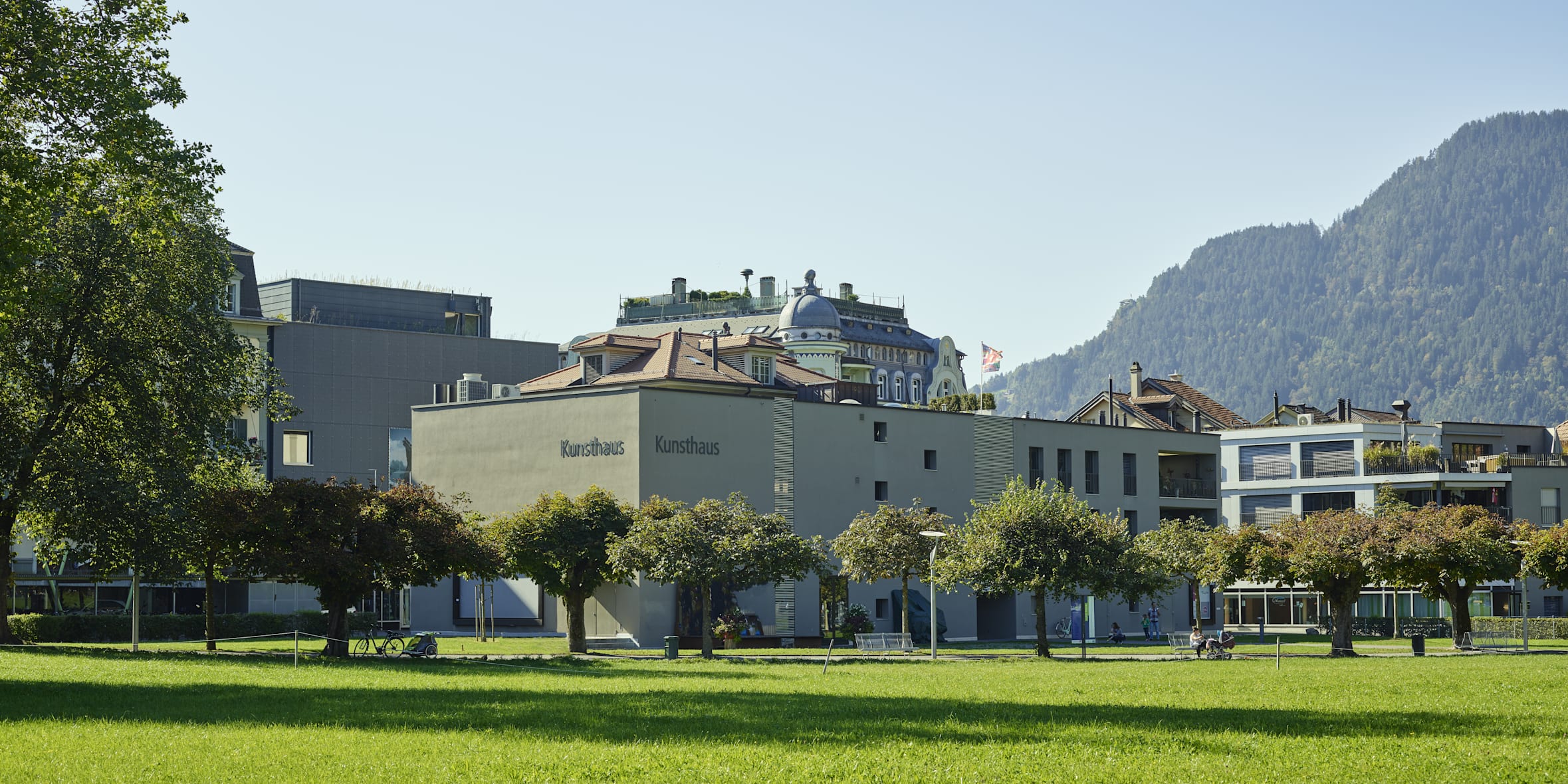 Interlaken Kunsthaus Hoehematte Sommer