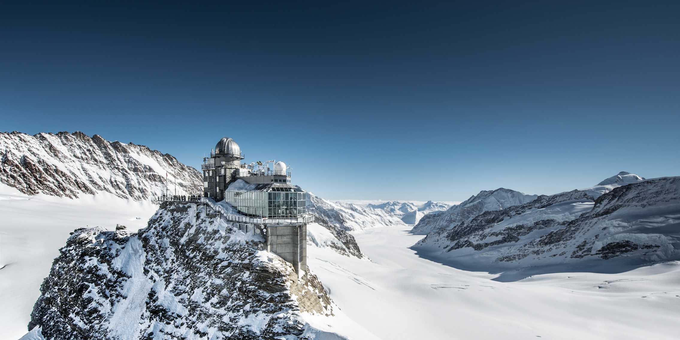 Jungfraujoch Sphinx Gletscher