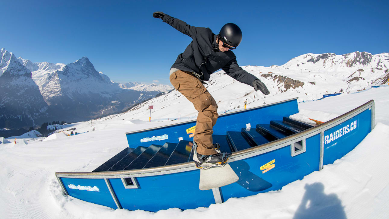 Michael Scharer Snowpark Grindelwald First