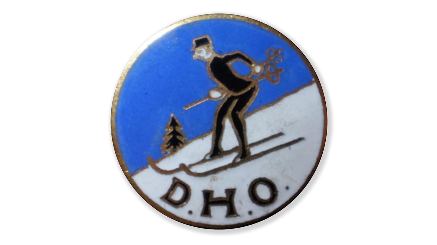 132 DHO early colour badge 2