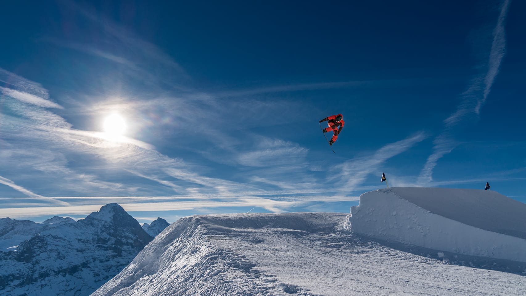 Snowpark Grindelwald First Jump