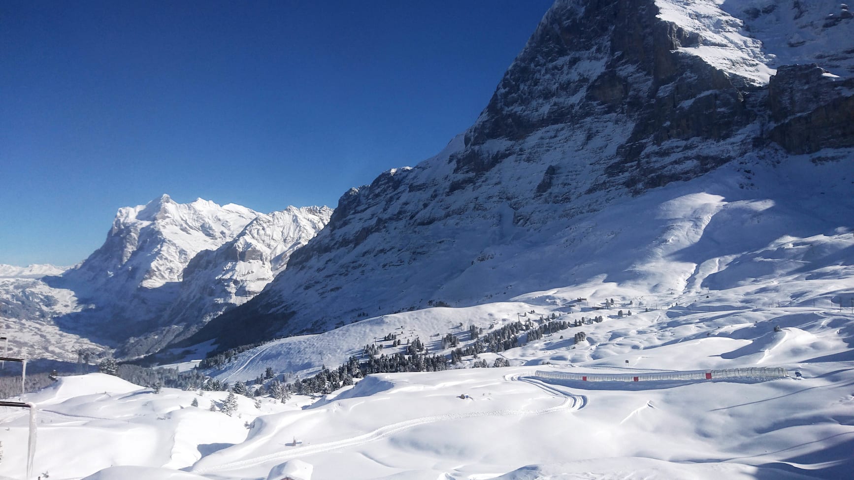 Winterbild Kleine Scheidegg
