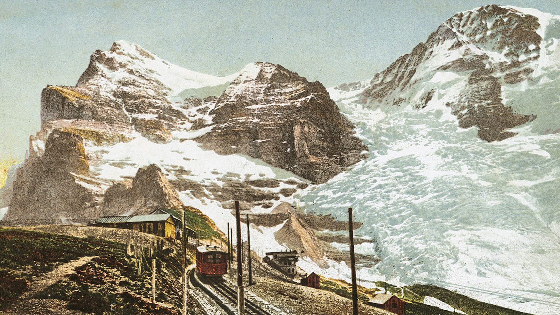 Bau der Jungfraubahn33