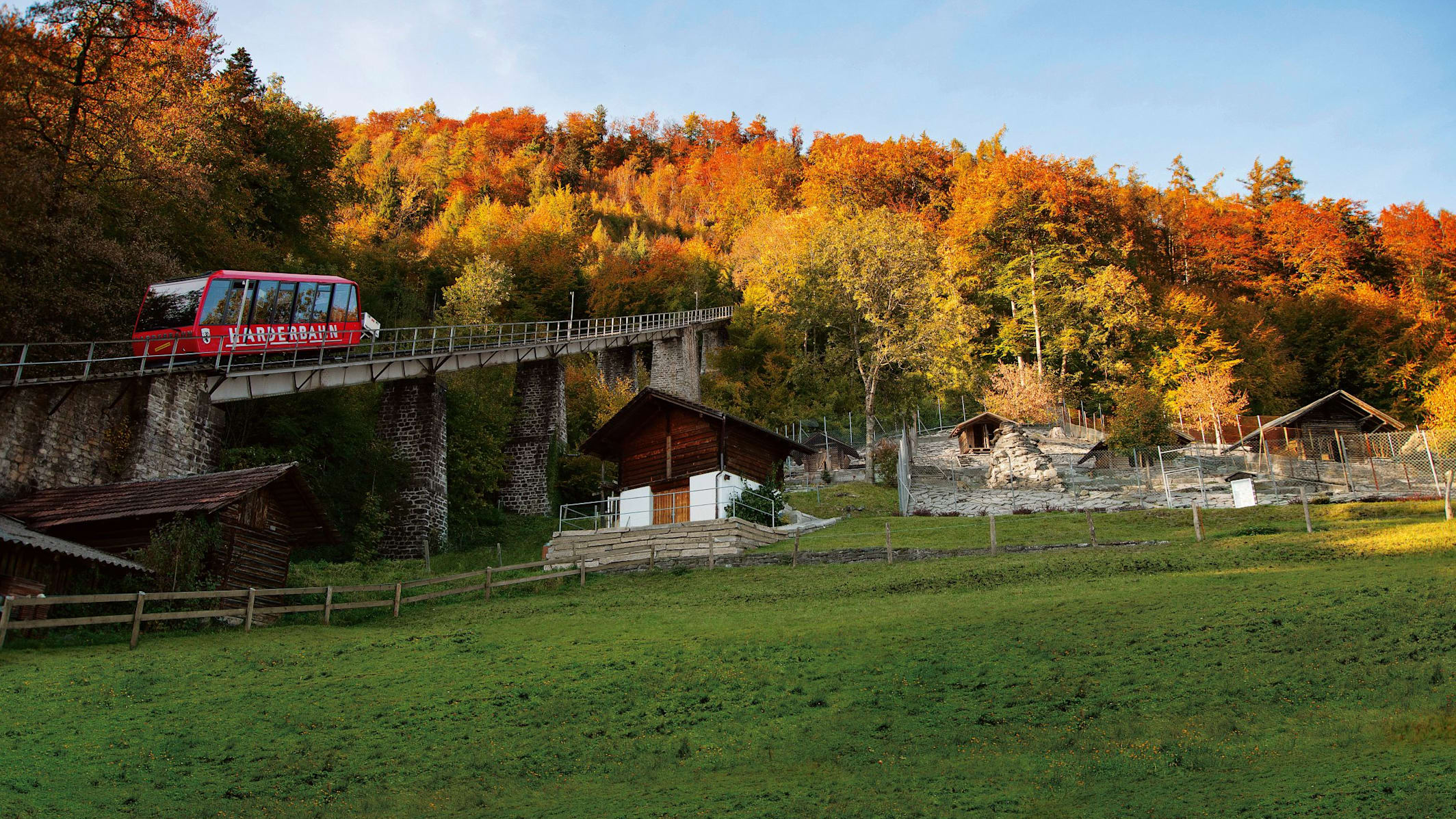 Harderbahn Alpenwildpark Herbst kl