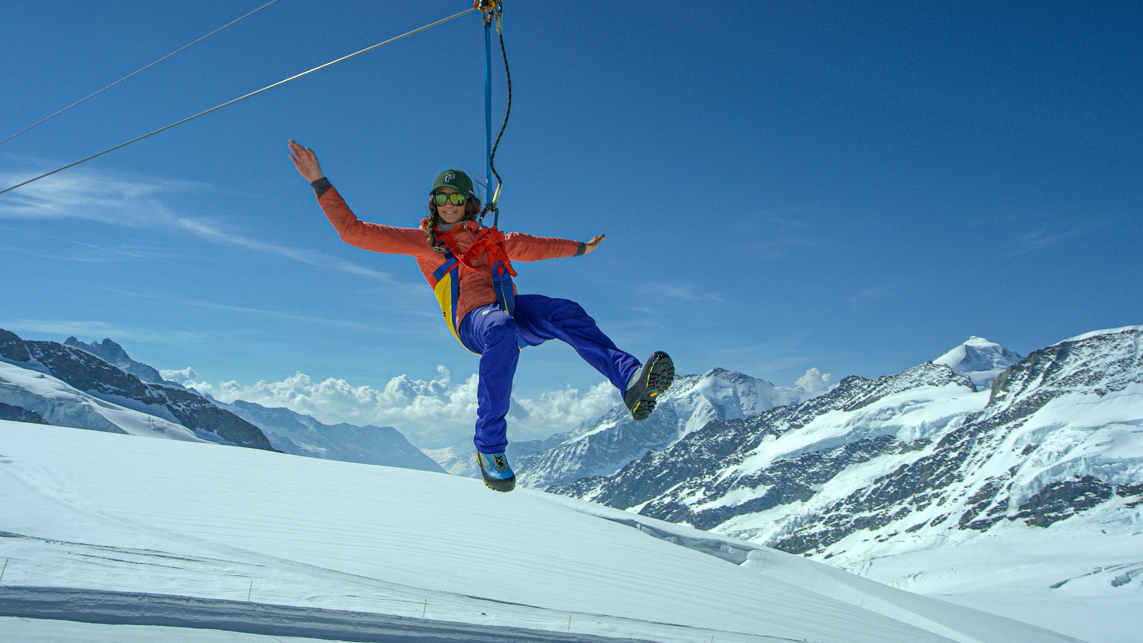Jungfraujoch Top of Europe Snow Fun Park Zip Line