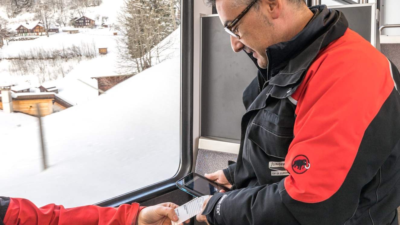 Zugbegleiter Jungfraubahnen