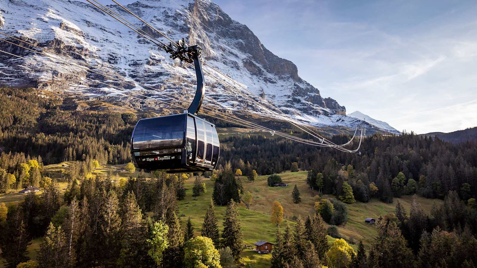 The world's most modern tricable gondola