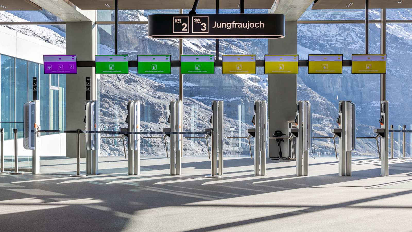 Boarding Station Eigergletscher (Jungfraubahn)