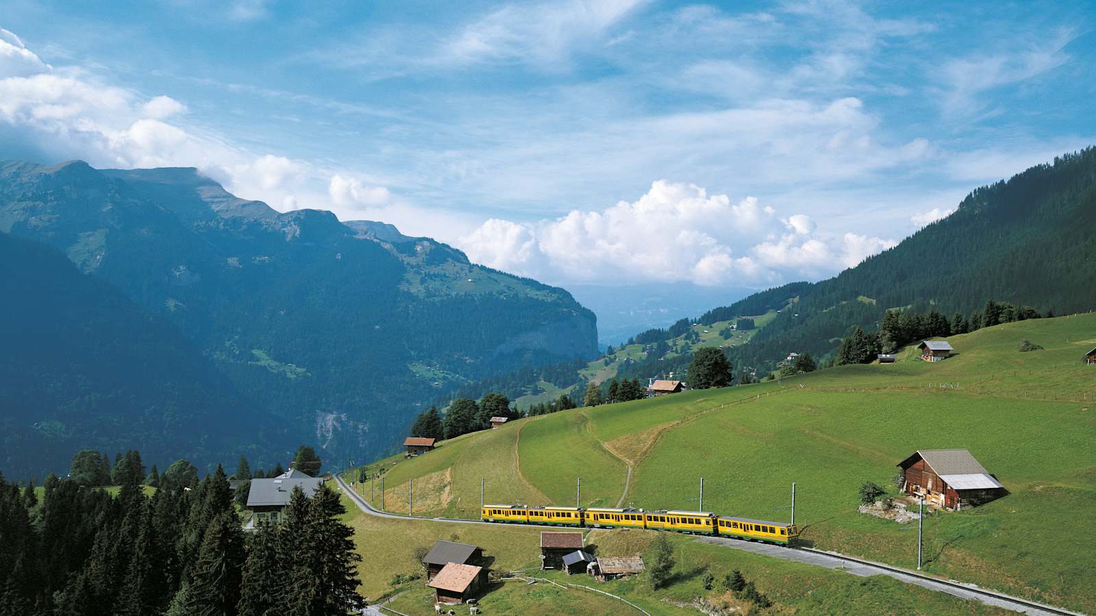 Gütertransport nach Allmend & Wengernalp