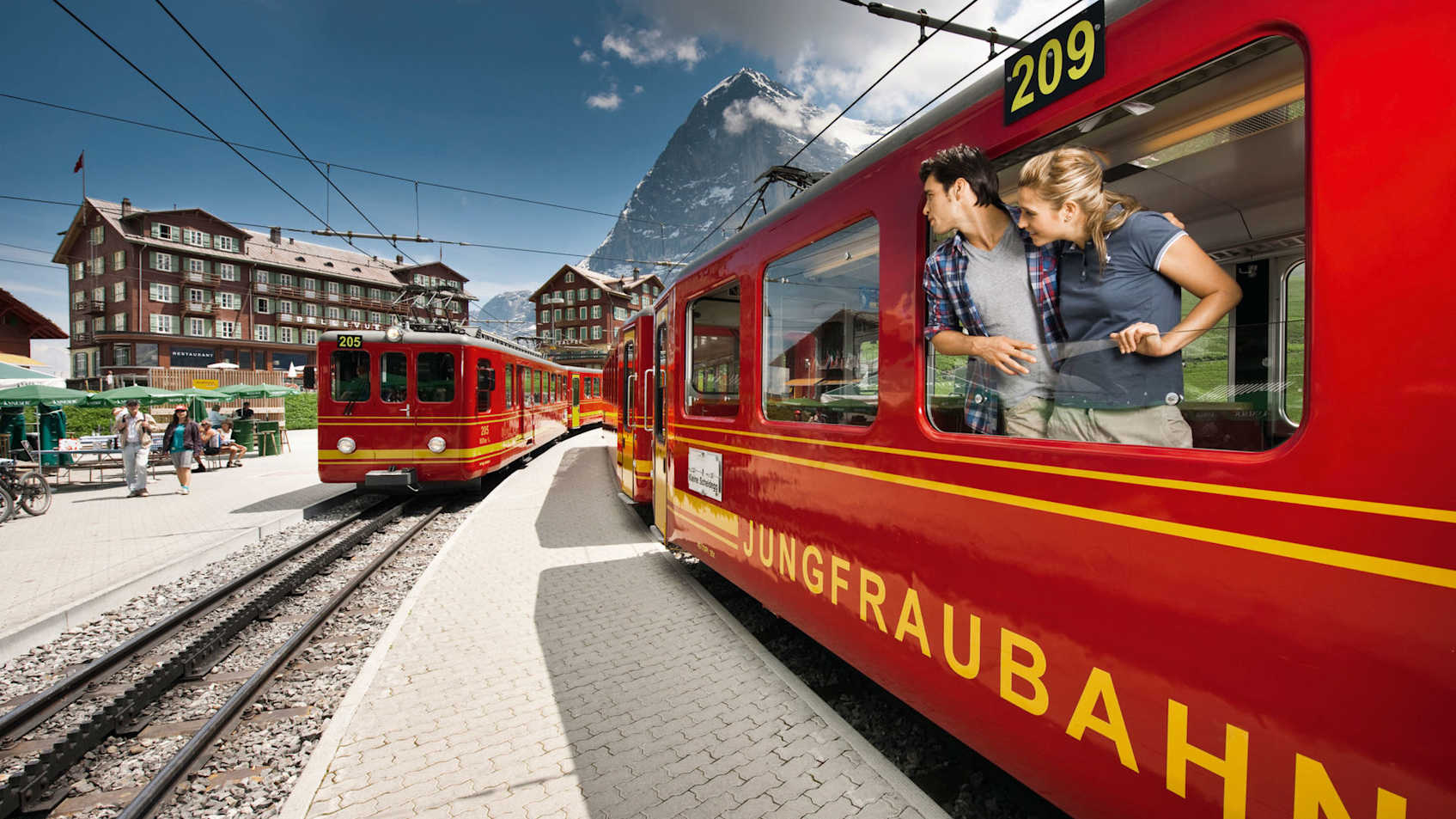 Jungfraubahn kleine scheidegg sommer 01