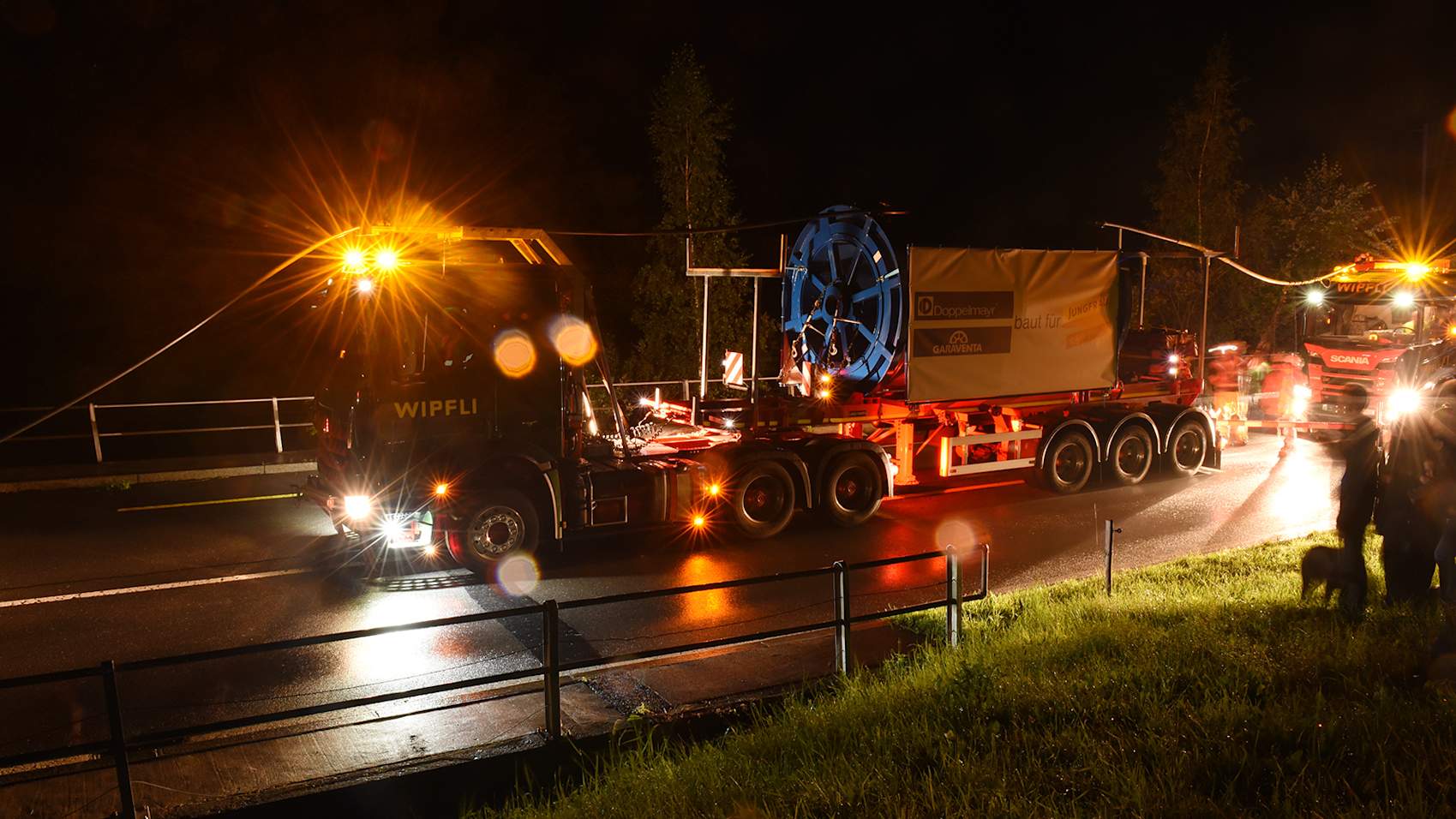 Schwertransport fur V Bahn