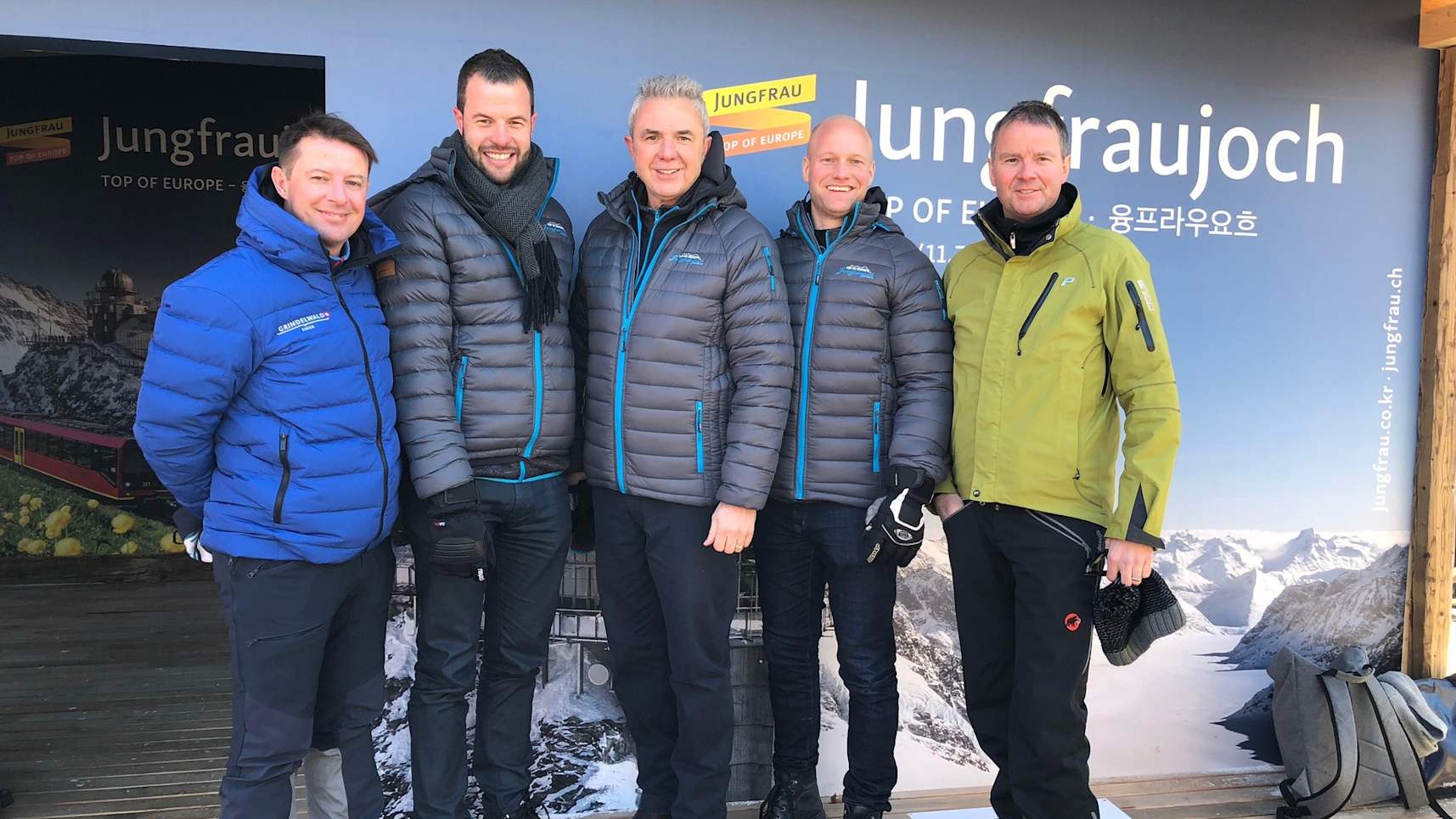 HoS Bruno Hauswirth Remo Kaeser Urs Kessler Matthias Buetler Daniel Sulzer v l n r