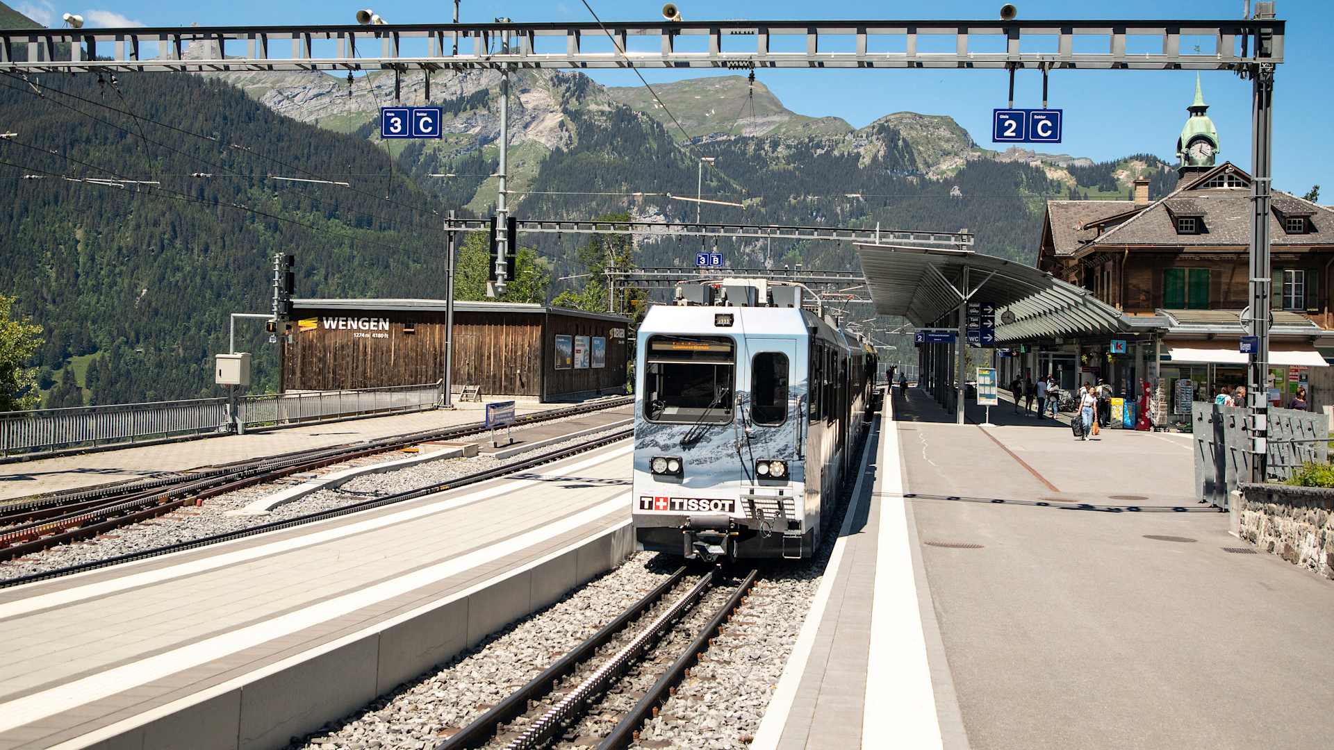 Wengen railway station