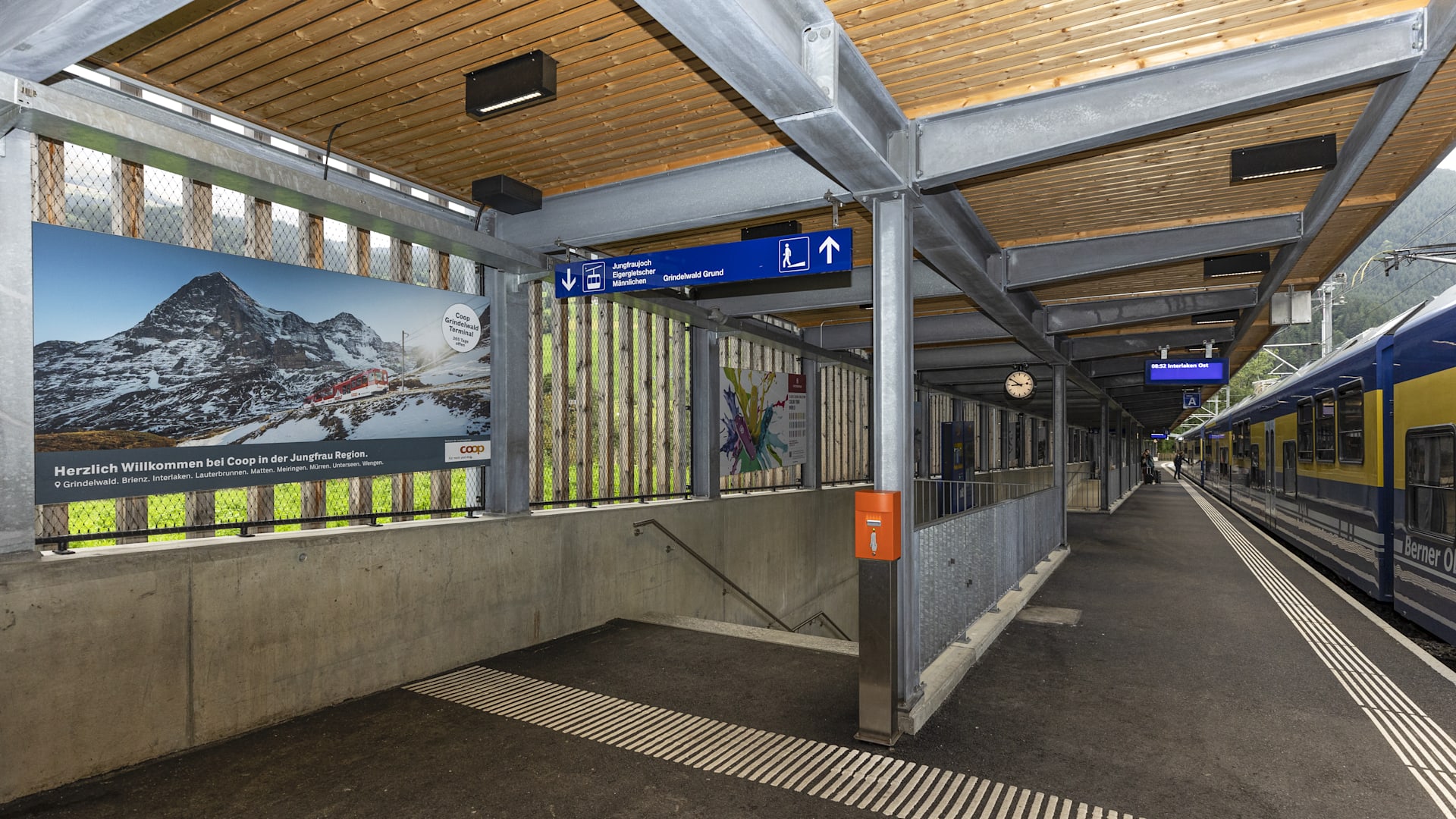 Plakatwerbung Grindelwald Terminal