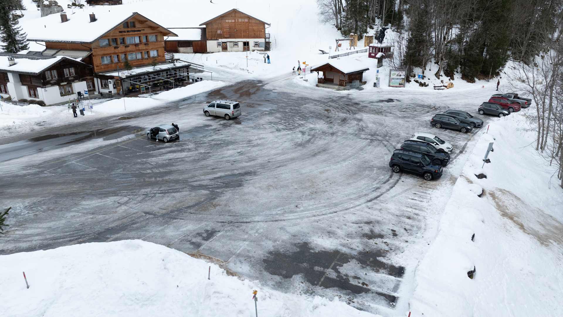 Parkplatz Grindelwald Oberer Gletscher
