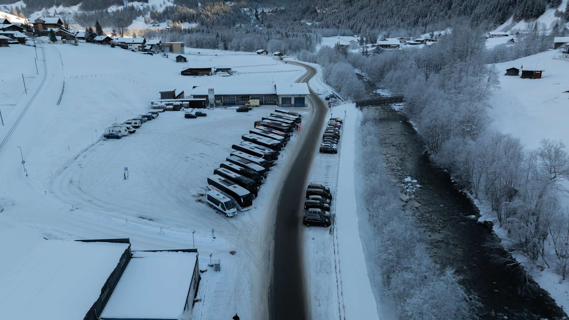 Parkplatz Grindelwald Grund Talgietli