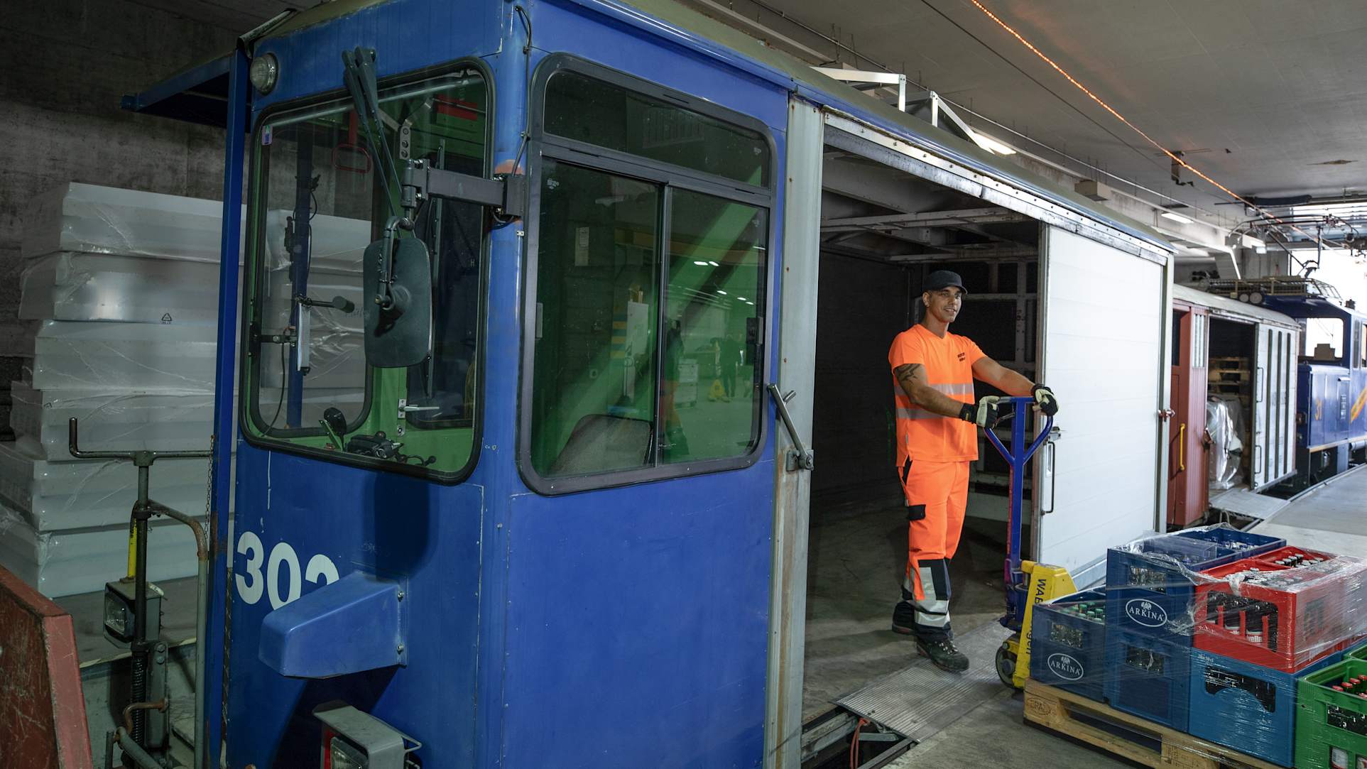 Betriebsangestellter Jungfraubahnen Rafael Amanao 2