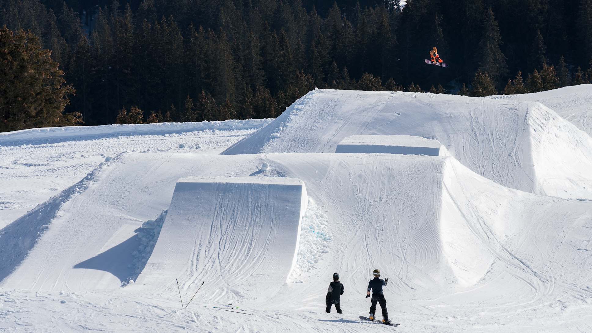 Snowpark Grindelwald First Baergelegg Jump