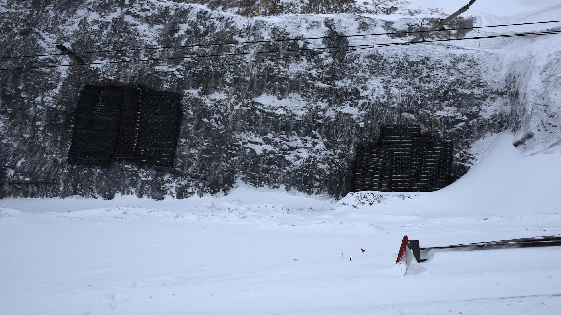 Vor dem Durchstich Eigergletscher