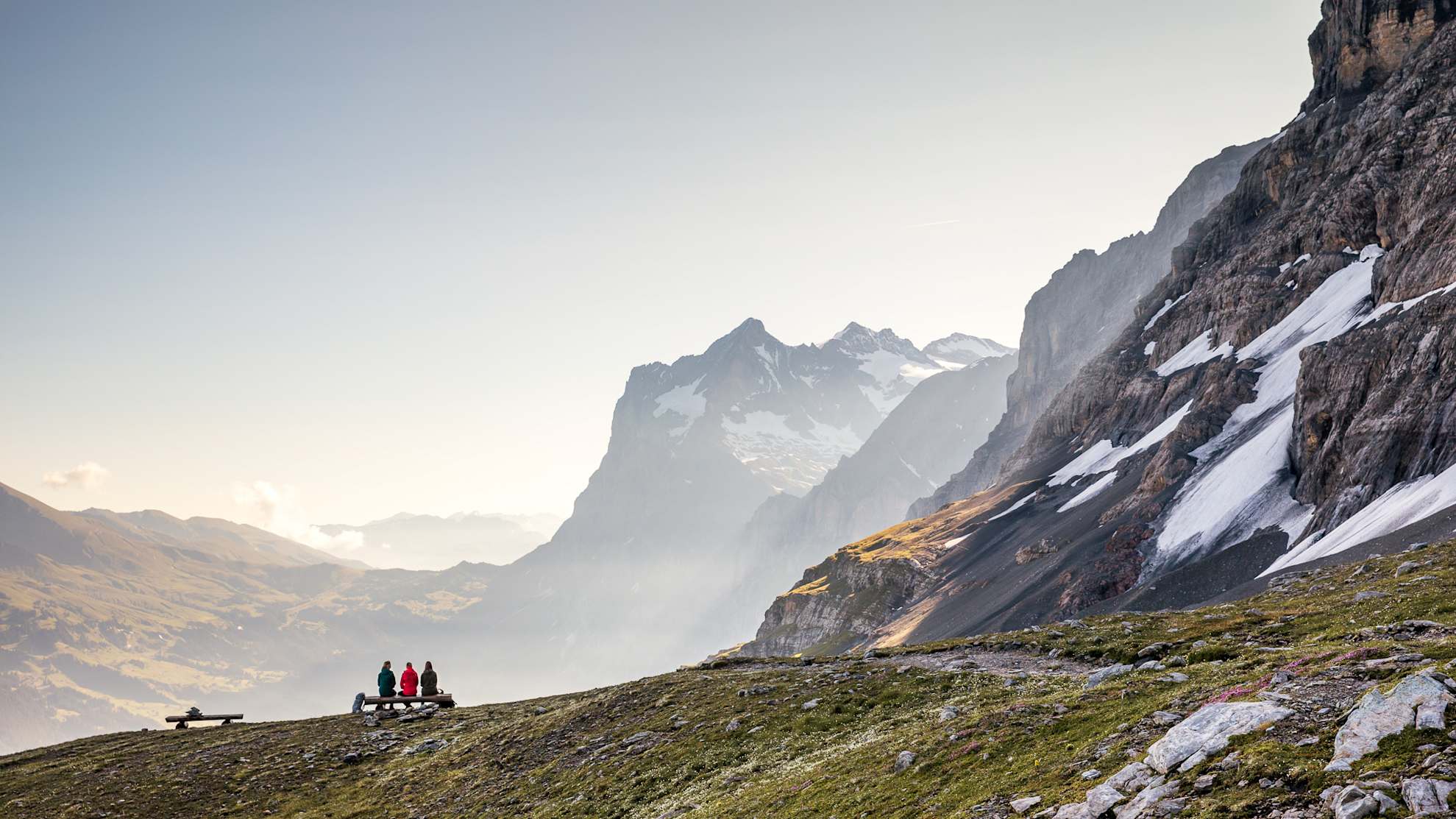 Kleine Scheidegg Wandern Sommer Eiger Trail01
