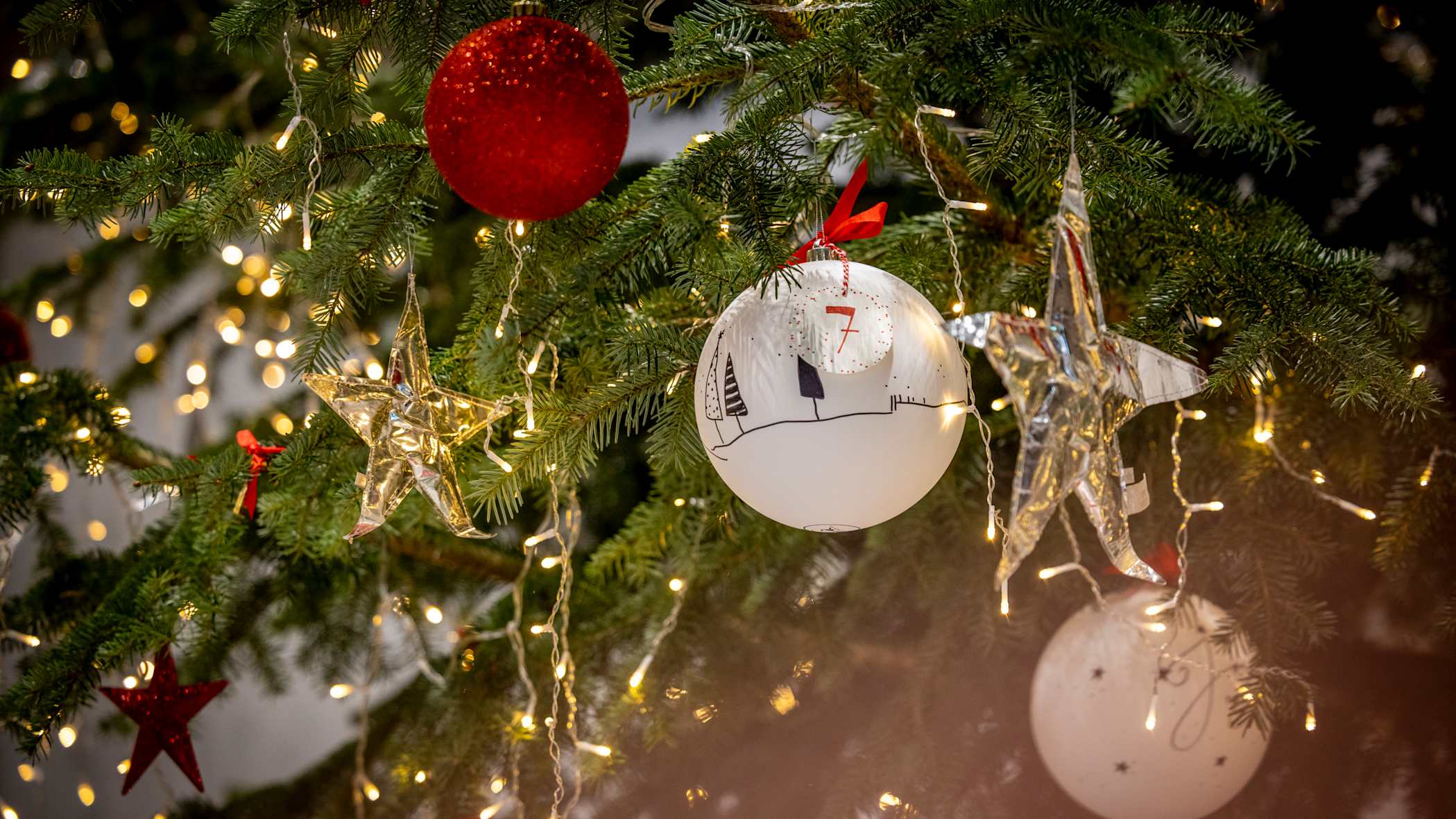 Grindelwald Terminal Weihnachtsbaum Kugel