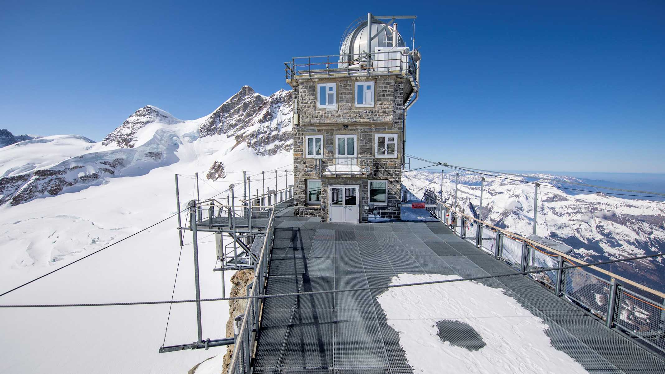 Jungfraubahnen, Jungfraujoch, Aletschgletscher, Jungfrau, Sphinx, Topofeurope