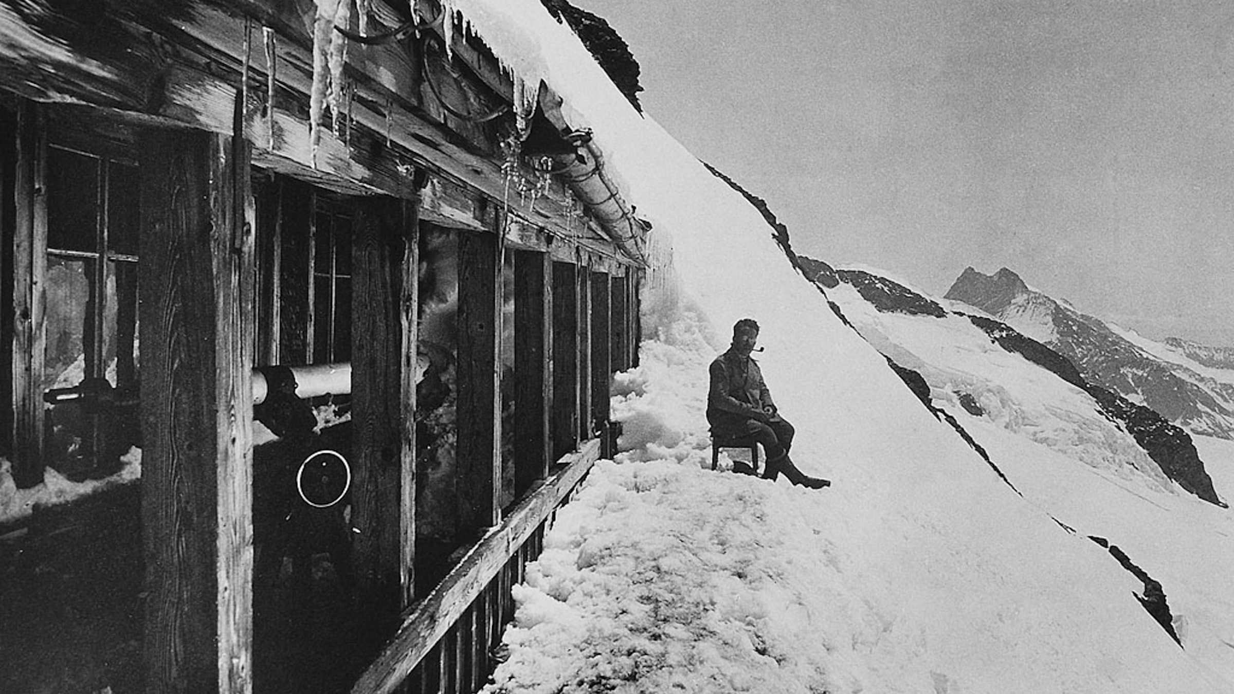 Bau der Jungfraubahn 23