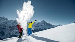 Jungfrau Skiregion Grindelwald Wengen Winterfun Eiger