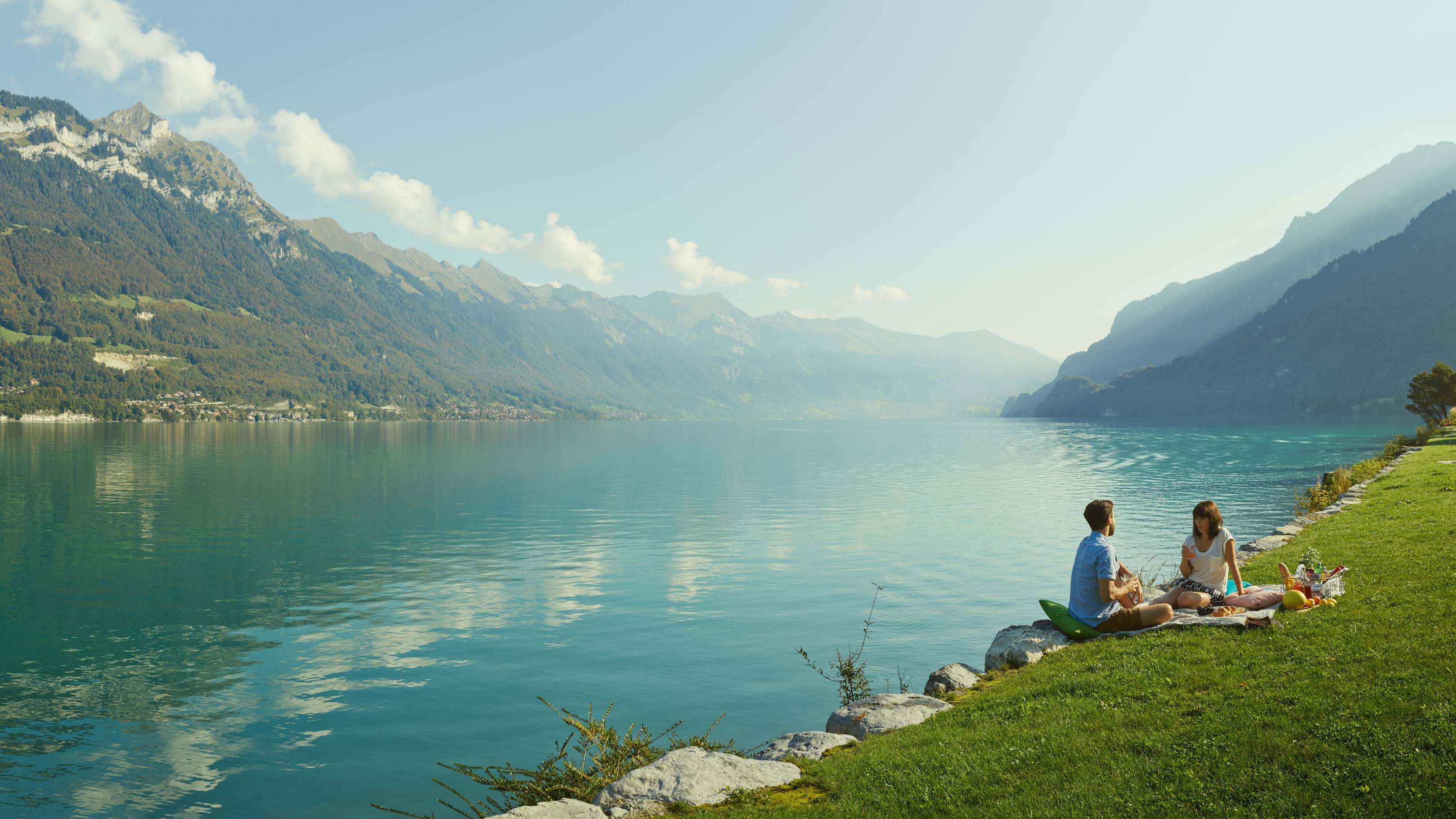 Thunersee Picknick Seeufer Sommer
