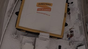 Das Luftkissen aus der Vogelperspektive