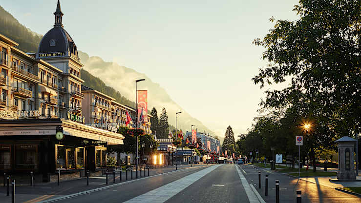 Interlaken Hotel Victoria Jungfrau Shopping Hoeheweg