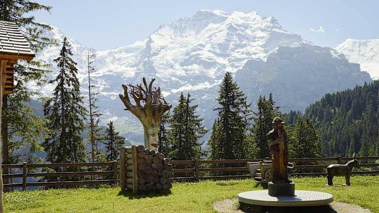Winteregg Spielplatz Jungfrau Sommer