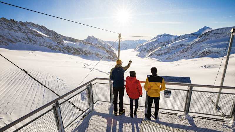 UNESCO-Welterbe: längster Gletscher der Alpen