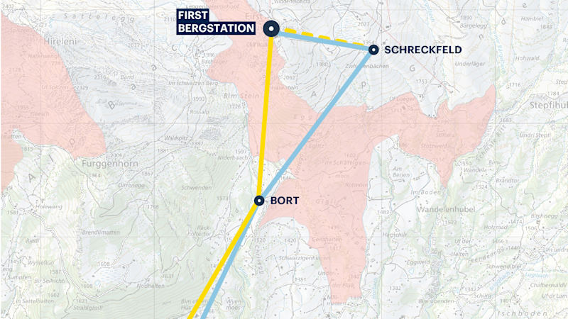 Führt die neue Linie der Firstbahn über ein Wildschutzgebiet?
