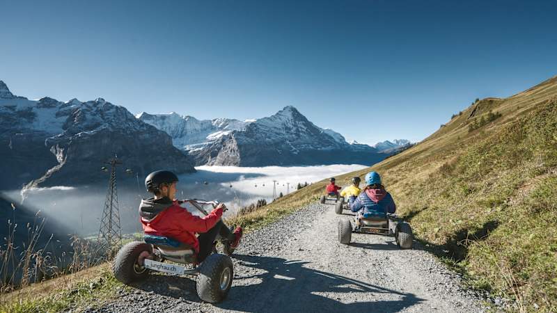Nach der Erneuerung der Firstbahn wird der Andrang an den Adventure-Angeboten noch zunehmen