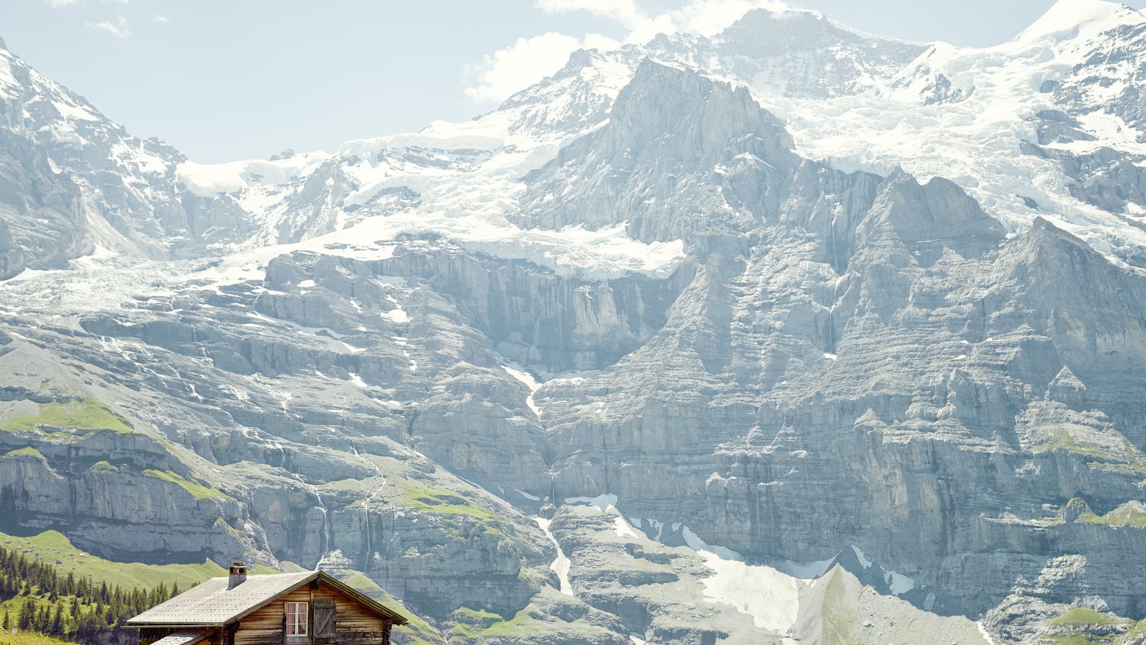 Kleine Scheidegg Alp Gletscher Jungfraujoch Sommer