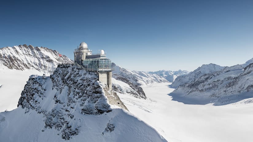 Jungfraujoch Sphinx Gletscher