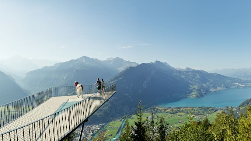 Harder Kulm Aussichtsplattform Panorama
