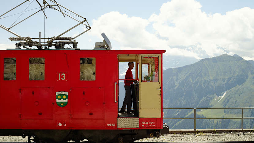 Schynige Platte Bahn Zugfuehrer