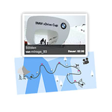 Jungfrau winnercard ski movie