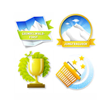 Jungfrau winnercard badges