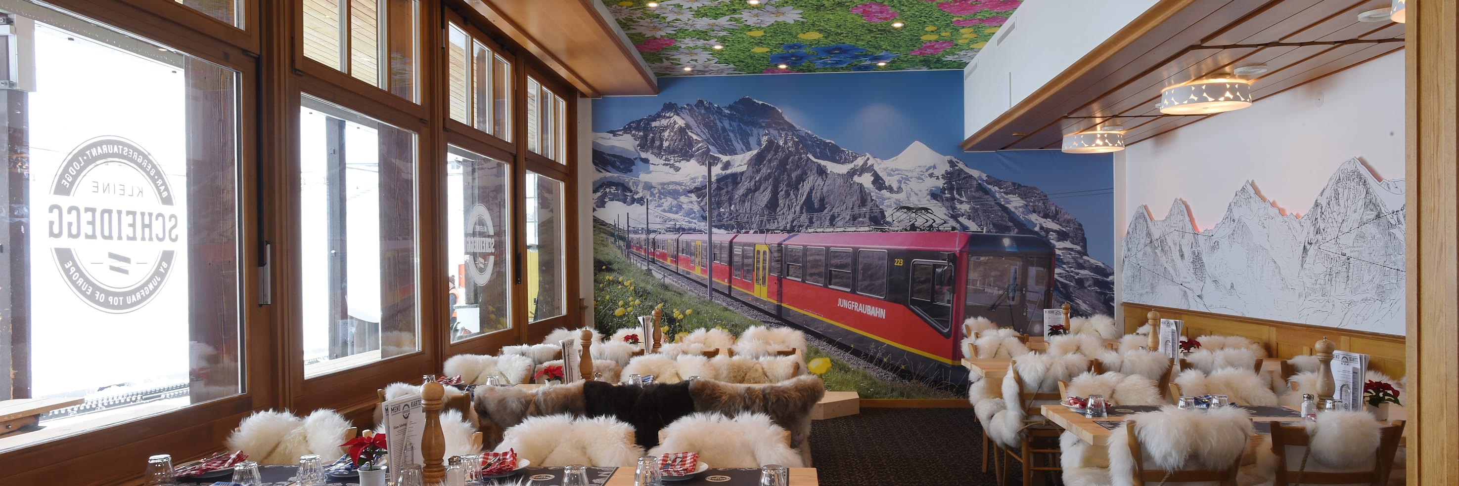 Bergrestaurant Kleine Scheidegg Jungfraustube